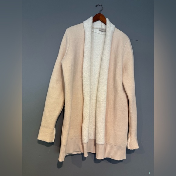 LOFT Women's Cream Cardigan Sweater - Picture 5 of 8